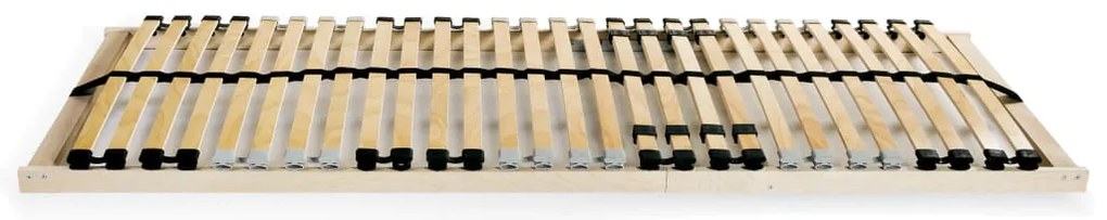Estrados de ripas 2 pcs com 28 ripas 7 zonas 70x200 cm