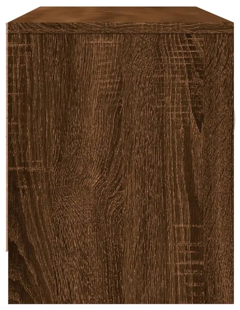 Móvel para TV 102x30x37,5cm derivados madeira carvalho castanho