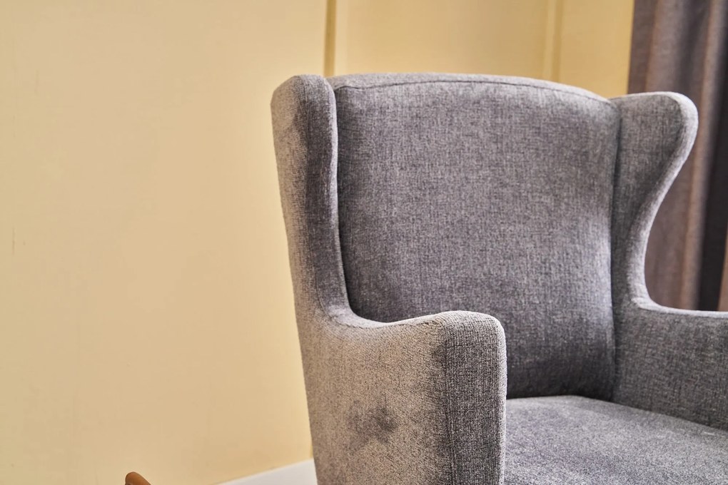 Wing Chair Lola Prestij – Cinzento – 77x98x80 cm