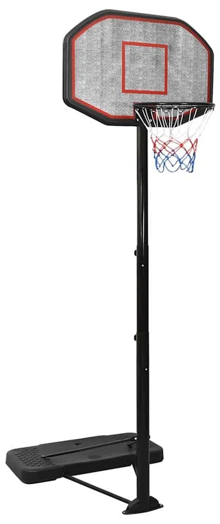 Tabela de basquetebol 258-363 cm polietileno preto