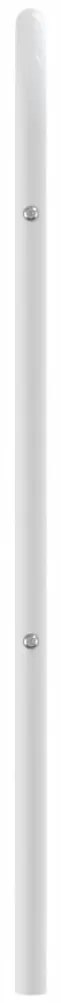 Cabeceira de cama 120 cm metal branco