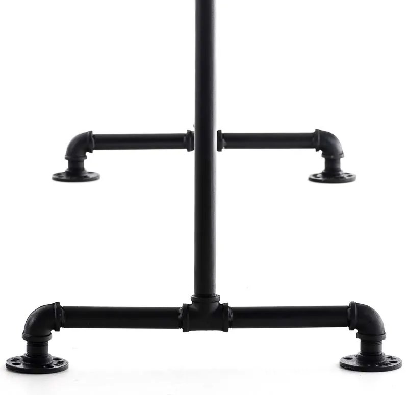 Cabideiro Jersey 55 x 120 x 150 Preto