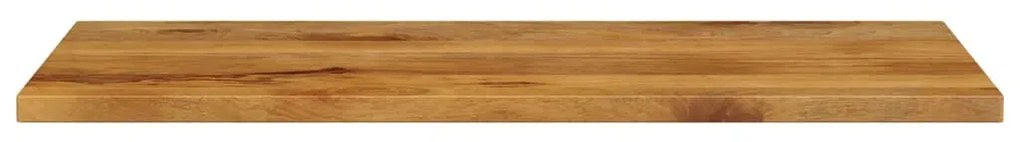 Tampo de mesa retangular 110x60x3,8 cm mangueira maciça