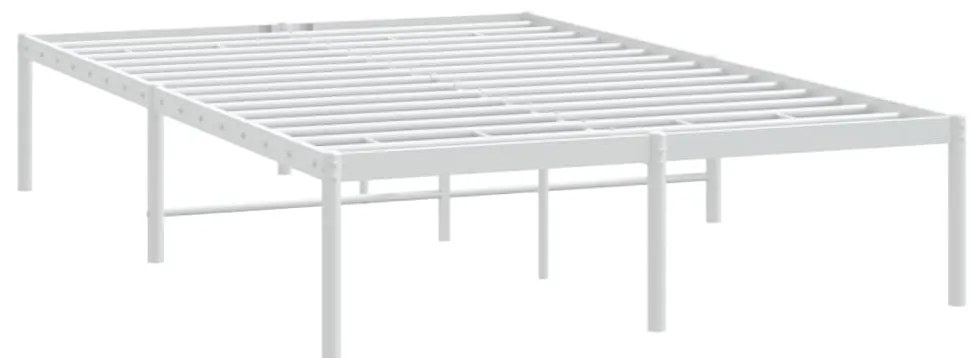 Estrutura de cama de metal 120x190 cm branco