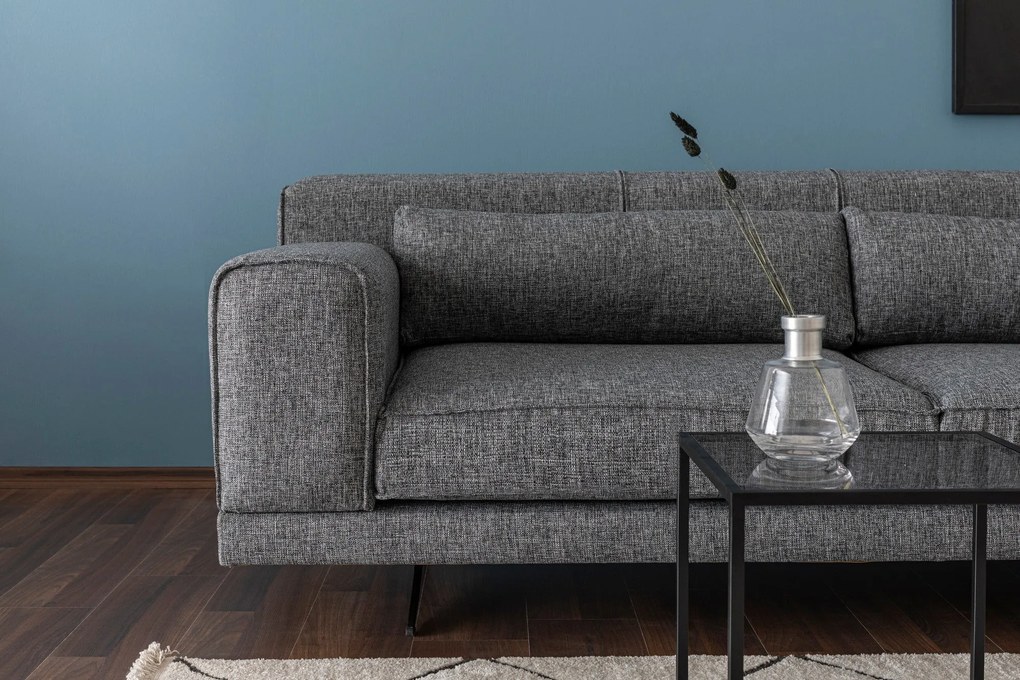 Sofá de Canto Jivago – Cinzento – 308 cm x 198 cm