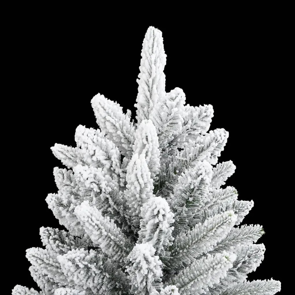 Árvore de Natal artificial com neve PVC & PE 120 cm