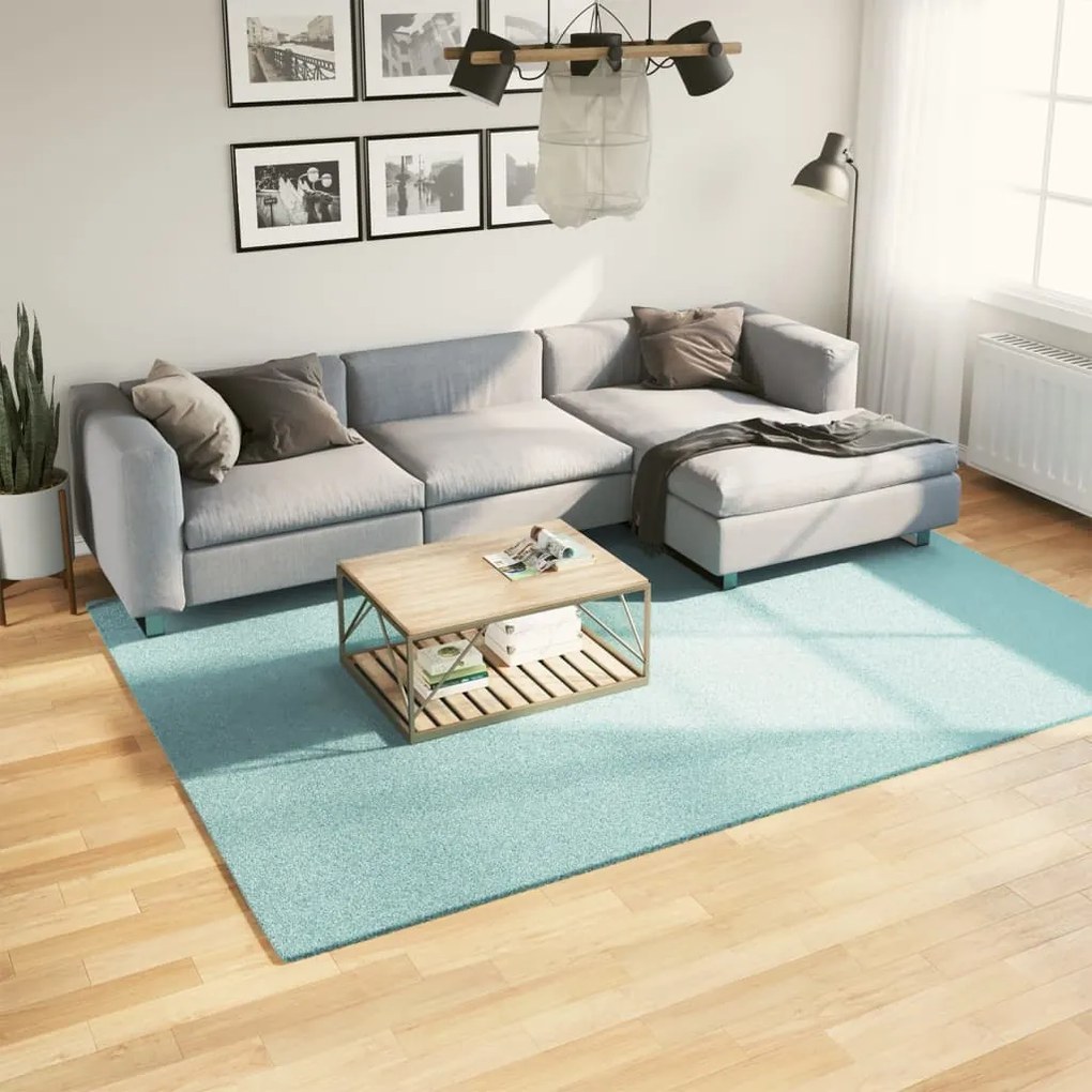 vidaXL Tapete de pelo curto OVIEDO 200x280 cm verde