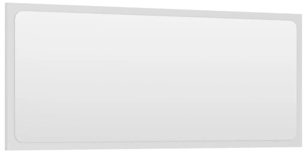 Conjunto de móveis de casa de banho derivados de madeira branco