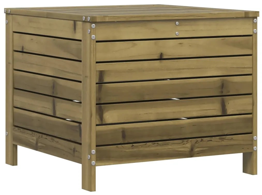 7 pcs conjunto sofás jardim madeira de pinho impregnada