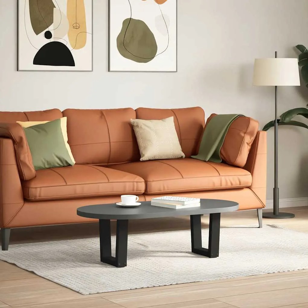 Pés para mesa de centro em V 2 peças preto 30x(30-31,3) cm aço