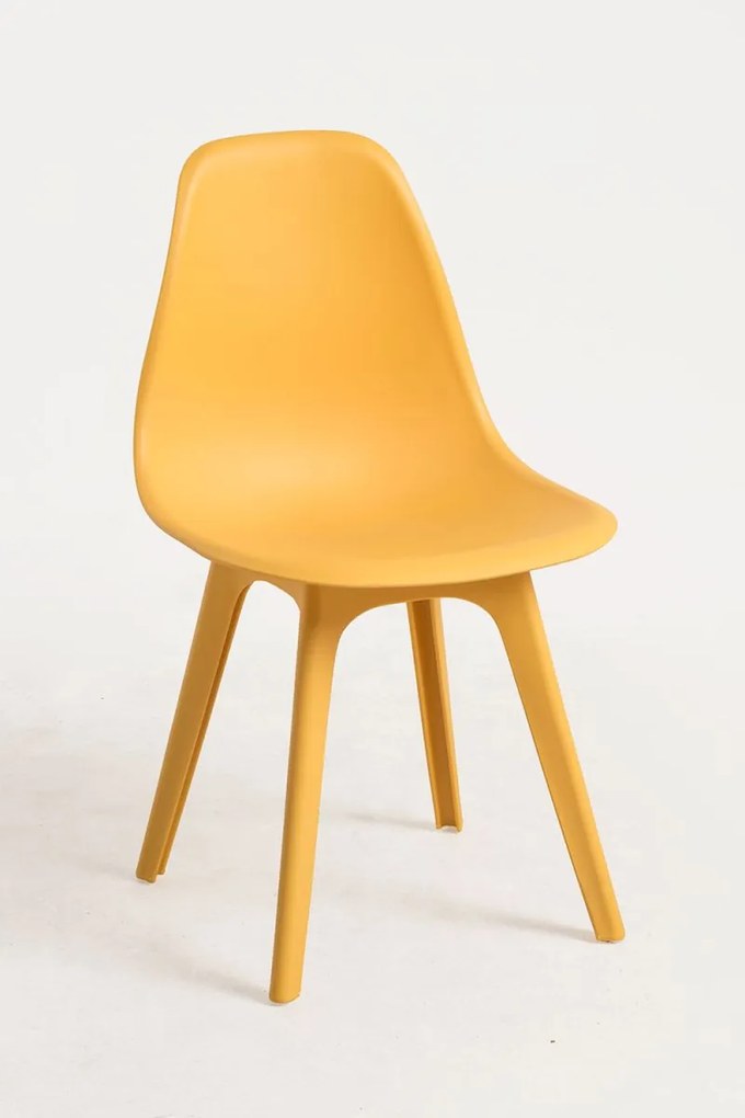 Pack 6 Cadeiras Kelen Suprym - Amarelo