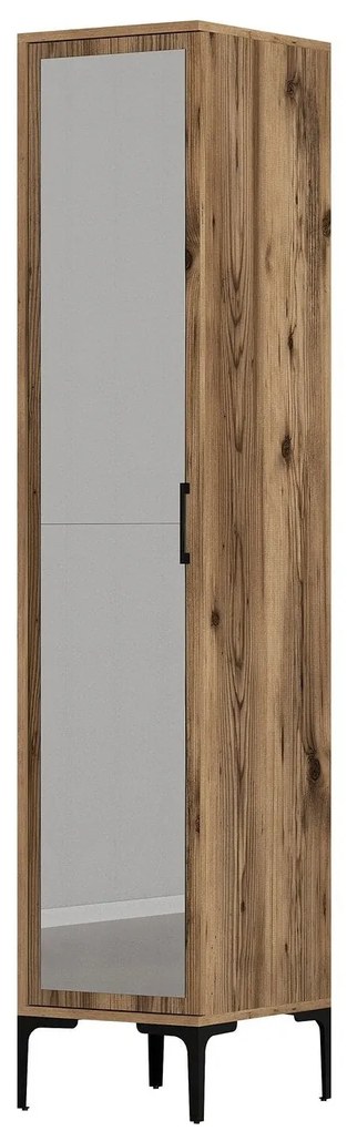 Roupeiro Kumsal R – Cor Nogueira – 40 cm x 47,5 cm x 201,4 cm