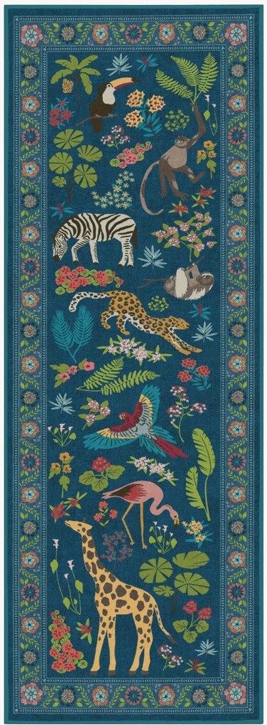 Passadeira lavável de pelo curto Jingle By Iris Apfel