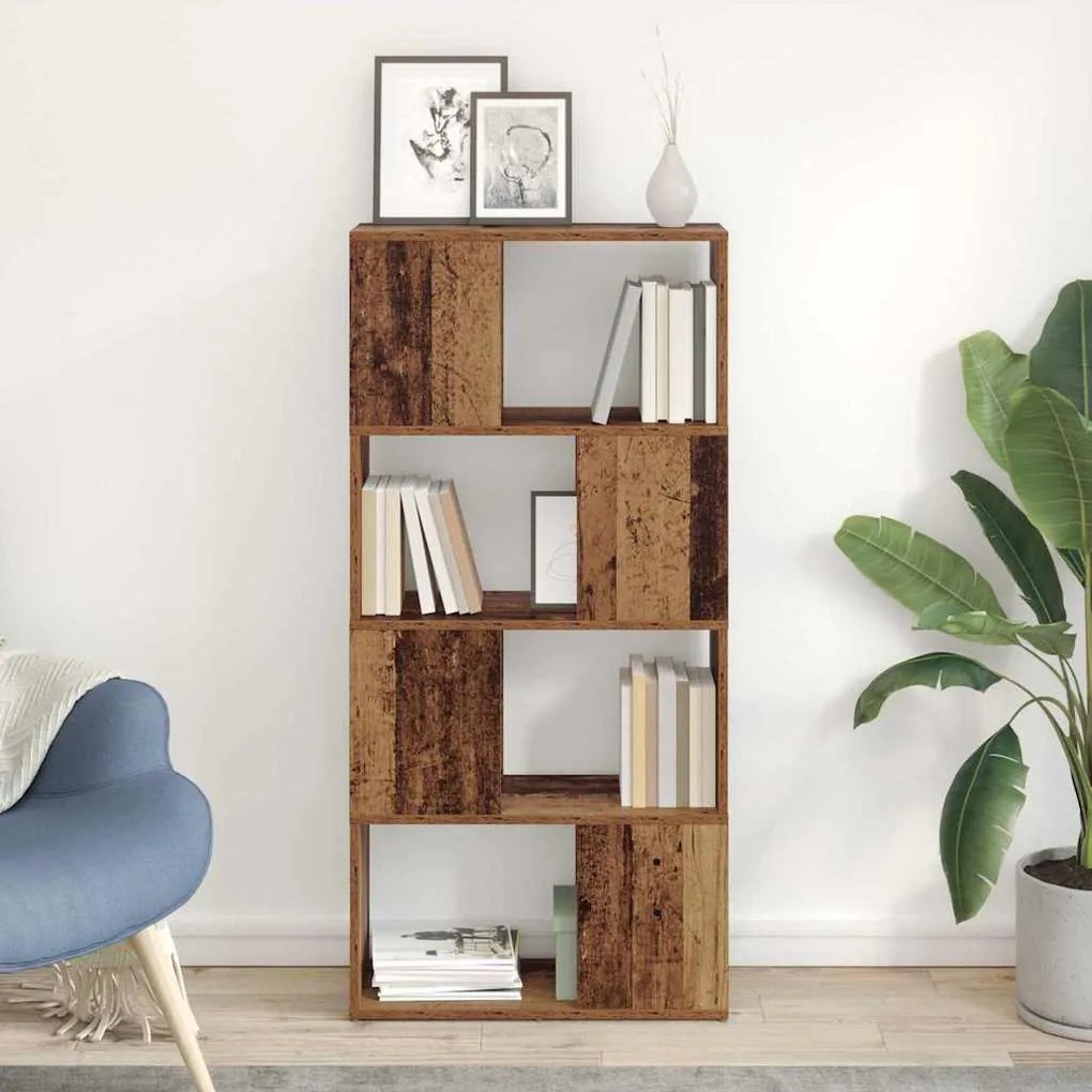 vidaXL Conjunto de móvel de TV Castanho 60 x 24 x 125,5 cm