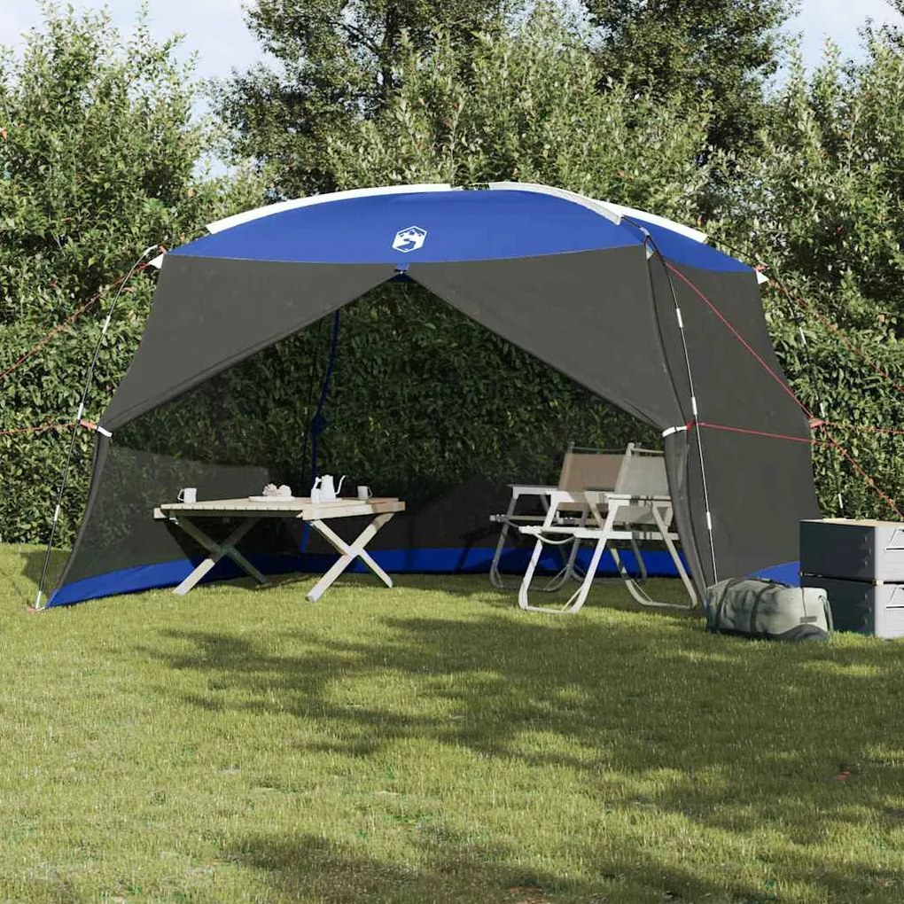 vidaXL Tenda mosquiteira com telhado Azul Azure 380 x 380 x 225 cm