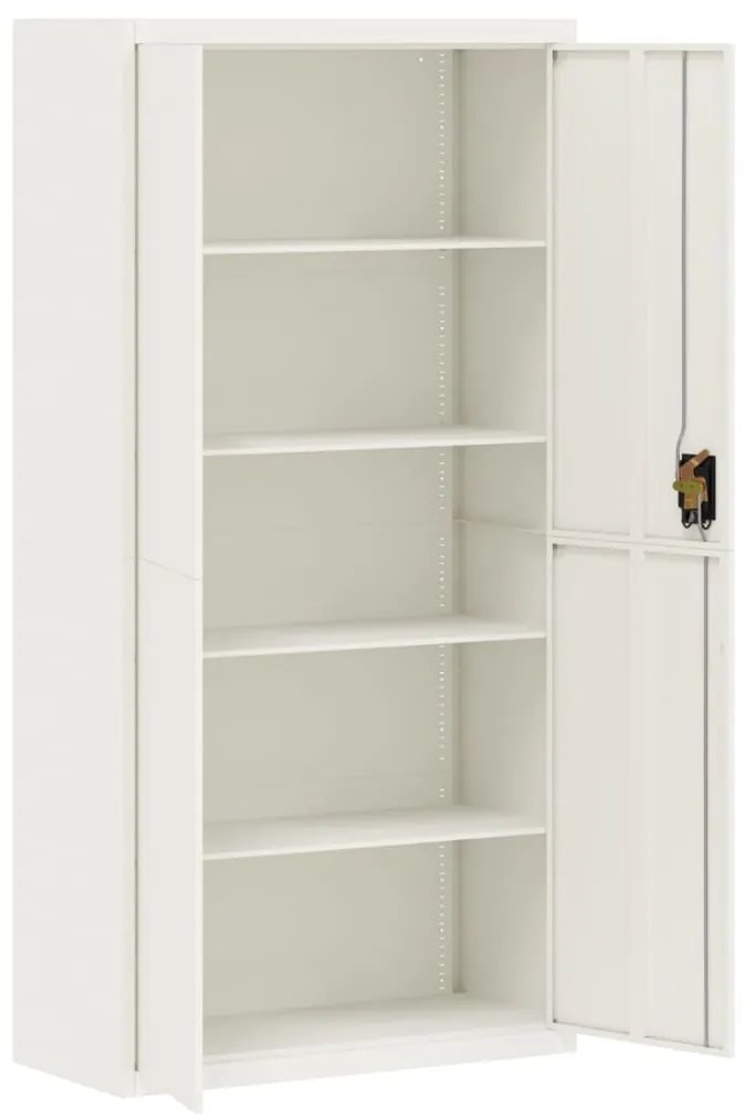Arquivador 90x40x220 cm aço branco