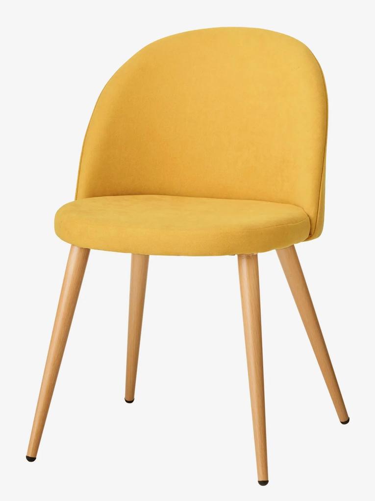 Cadeira de secretária, especial primária, Bubble amarelo medio liso