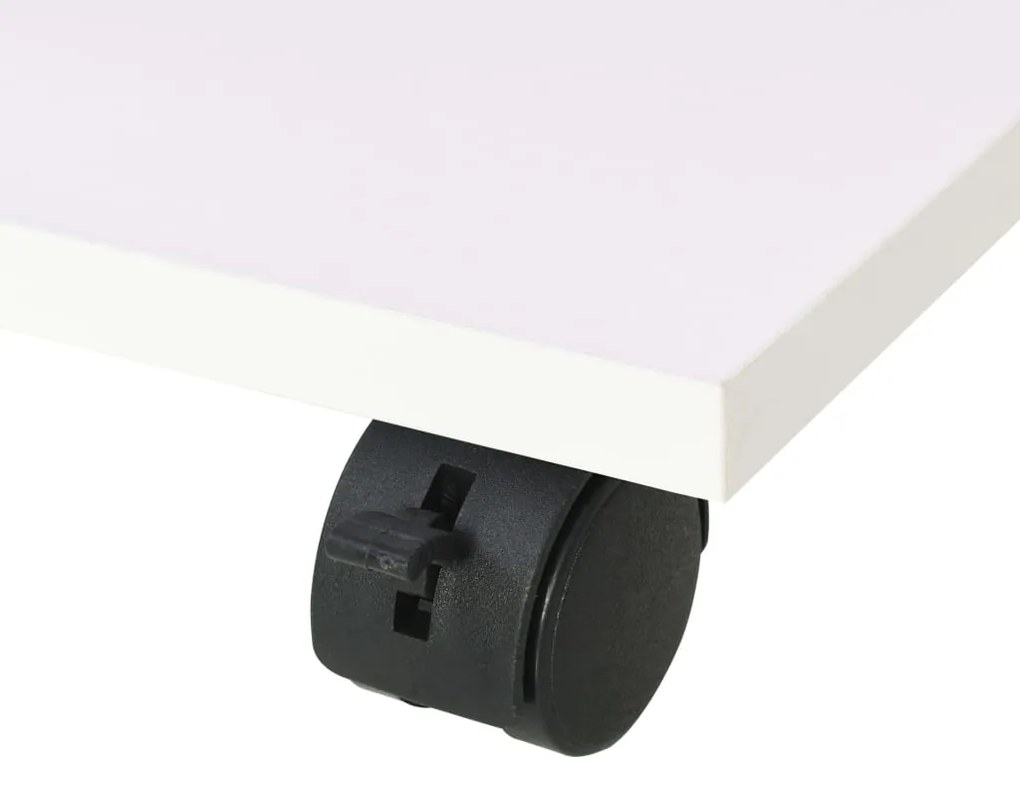 Estante com rodas 50x35x42 cm branco