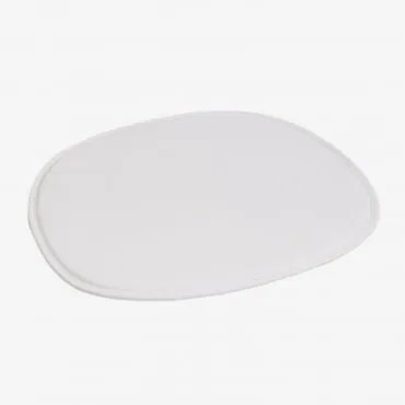 Almofada Para Cadeira Brich Scand Branco - Sklum