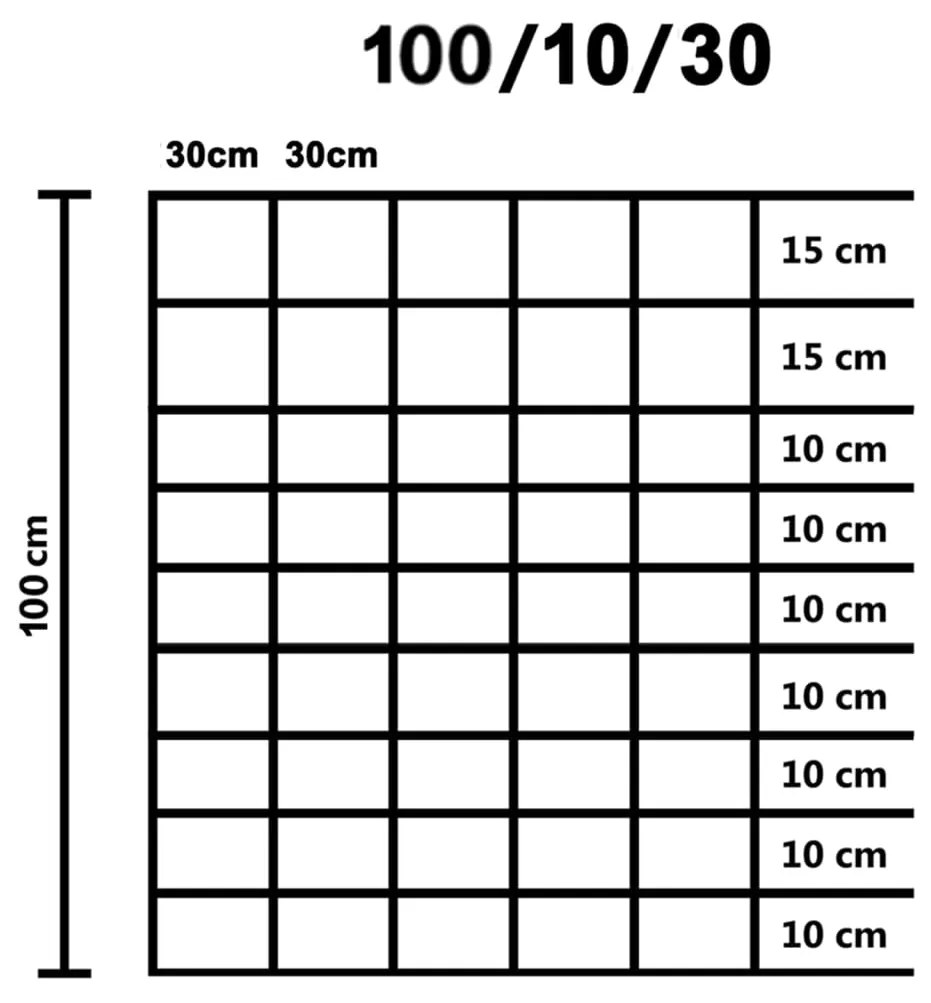 Cerca de jardim 50x1 m aço galvanizado prateado