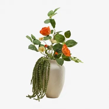 Ramo Decorativo Floralis Laranja Açafrão - Sklum