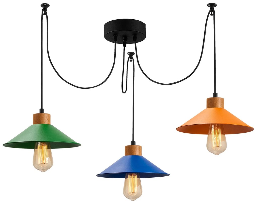 Chandelier Manavgat – Multicolor – 114 x 24 cm