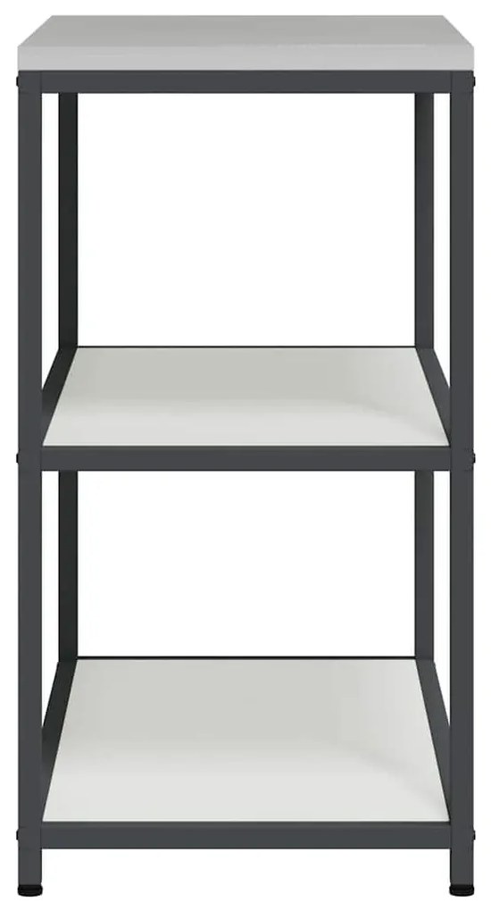 Prateleira de Armazenamento de Cozinha Branco 60 x 50 x 92 cm