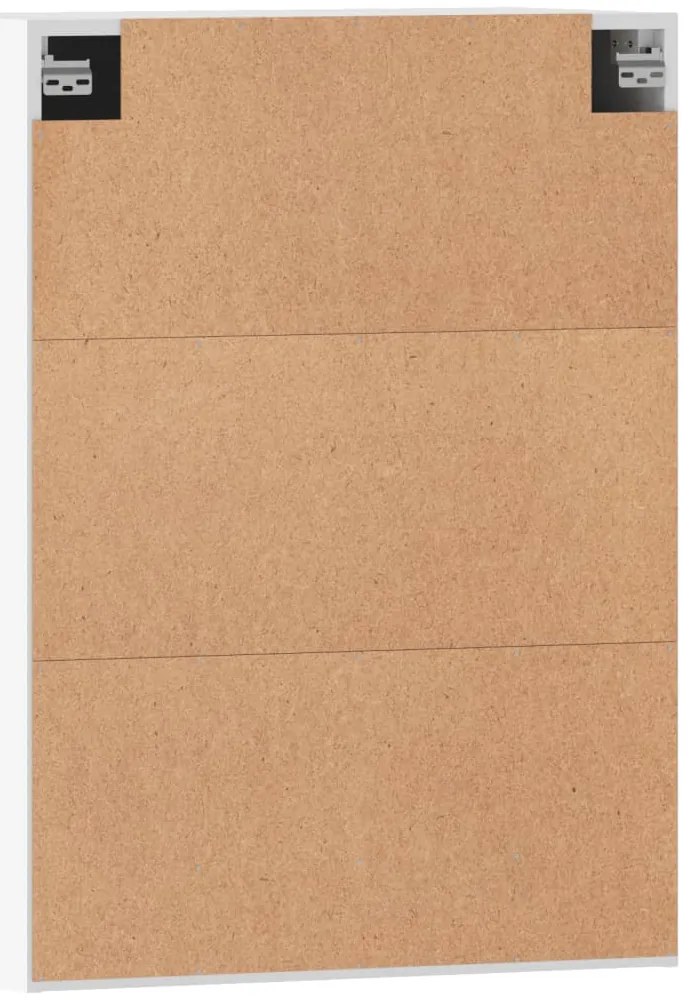 Móveis de parede 2 pcs derivados de madeira branco