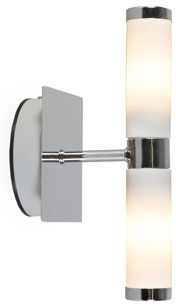 Candeeiro de parede moderno cromado IP44 - Bath 2 Design,Moderno