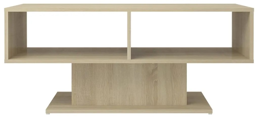 Mesa de centro derivados de madeira carvalho sonoma