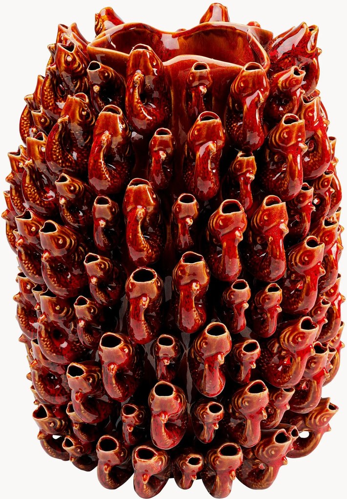 Jarra artesanal Goldfish, Alt 47 cm