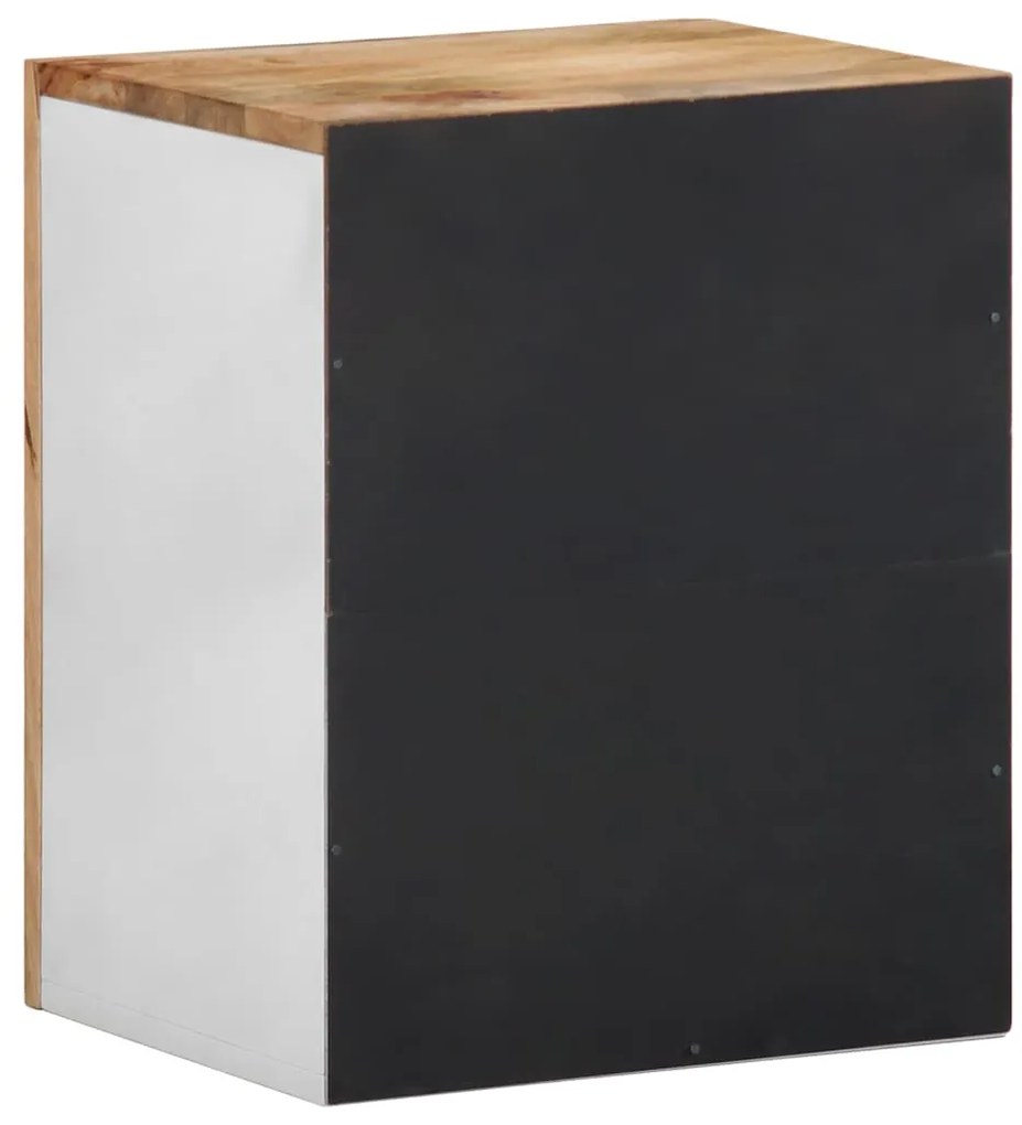 Armário suspenso para WC 38x33,5x48 cm mangueira maciça