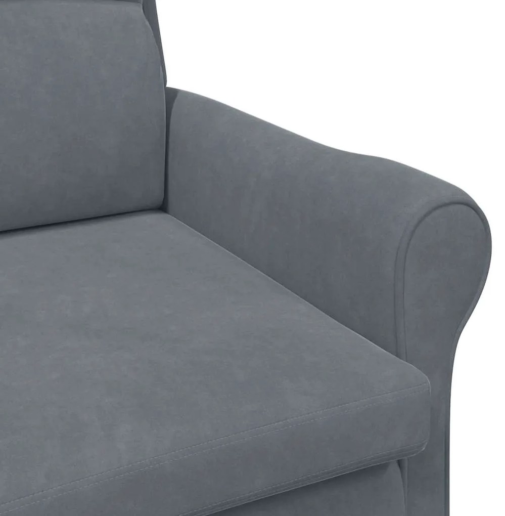 Poltrona Cinza Escura Cinzento escuro Standard