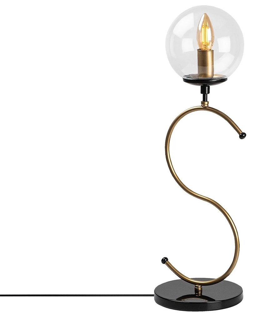 Candeeiro de Mesa Royal – Preto – 18 x 19 x 57 cm