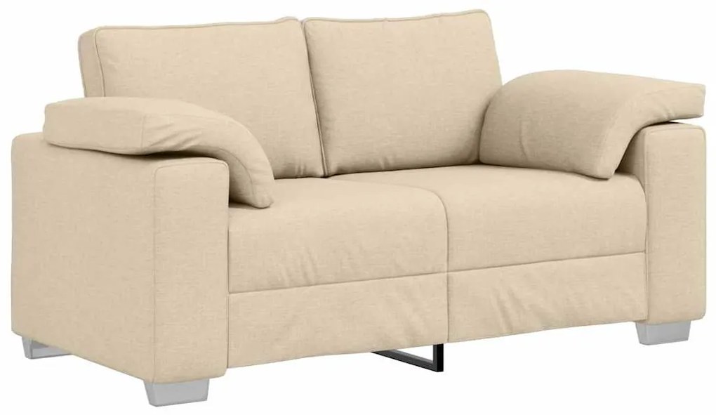 Sofá Creme 160 x 77 x 82 cm Tecido