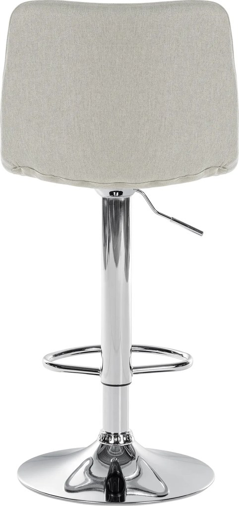 Banco de bar Lex Tecido creme