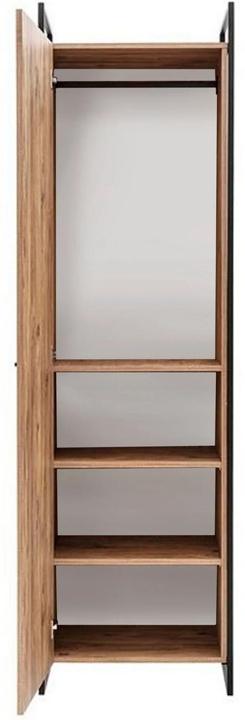Roupeiro Dynamic – Pinho Atlântico – 64x225x52 cm