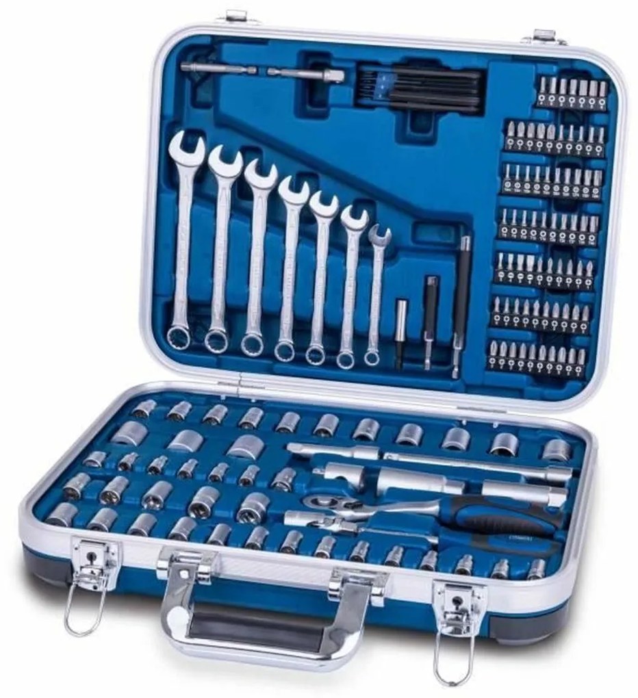 Caixa de Ferramentas com Acessórios Scheppach TB170 135 Peças