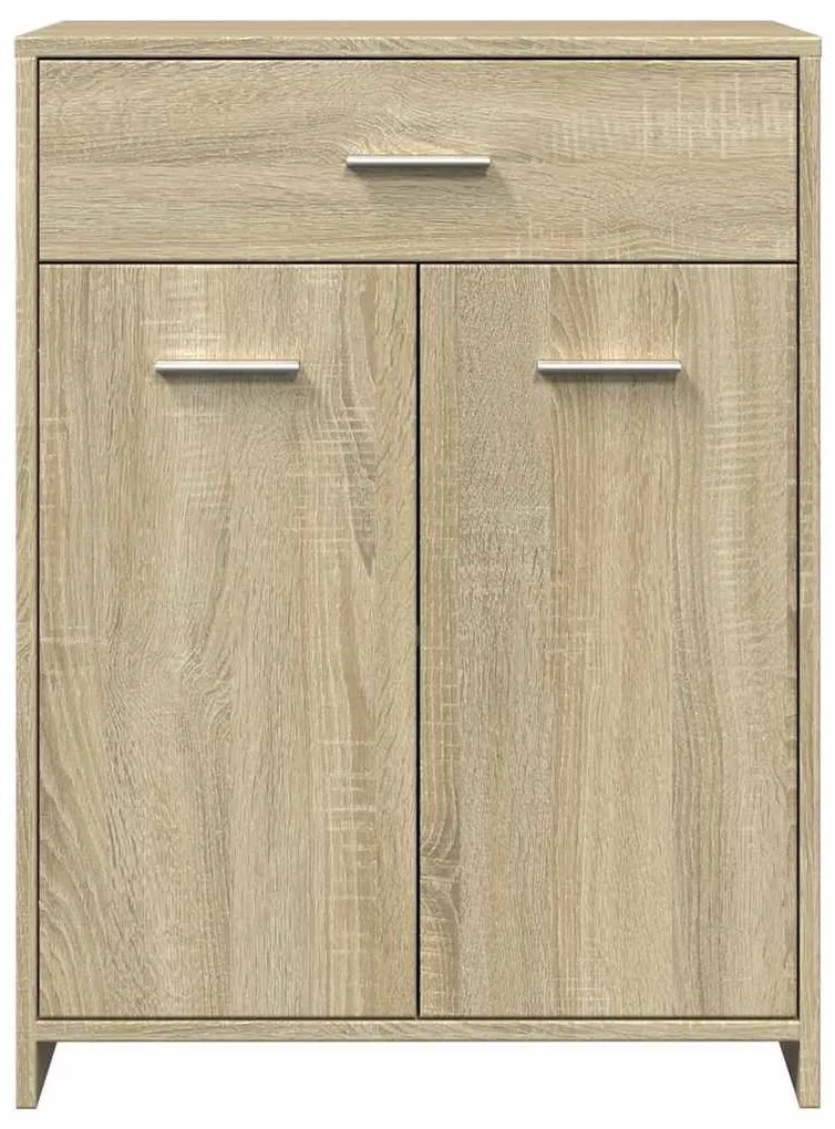 Armário casa de banho 60x33x80 cm contrapl. carvalho sonoma