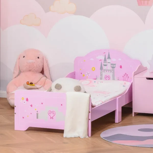 Cama Infantil Carro de Corrida vidaXL, MDF