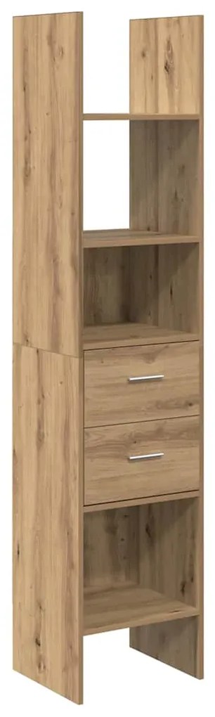 Gabinete de Livros carvalho artisiano 40 x 35 x 180 cm