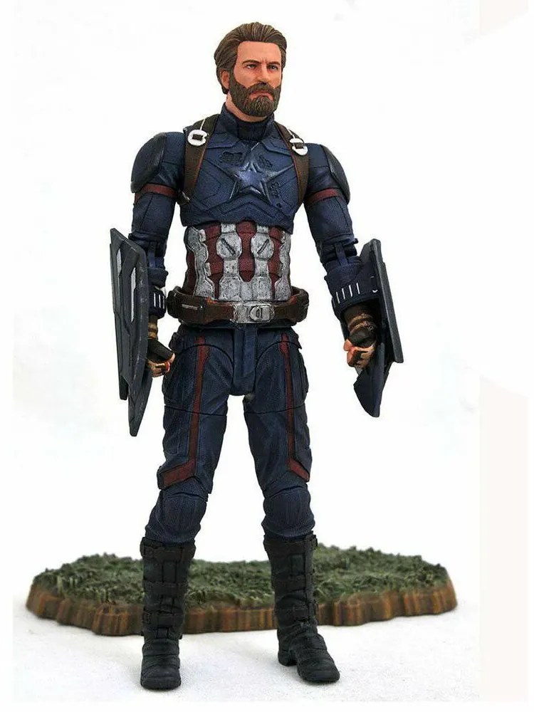 Figuras de Ação Diamond Captain America APR182168 18 cm