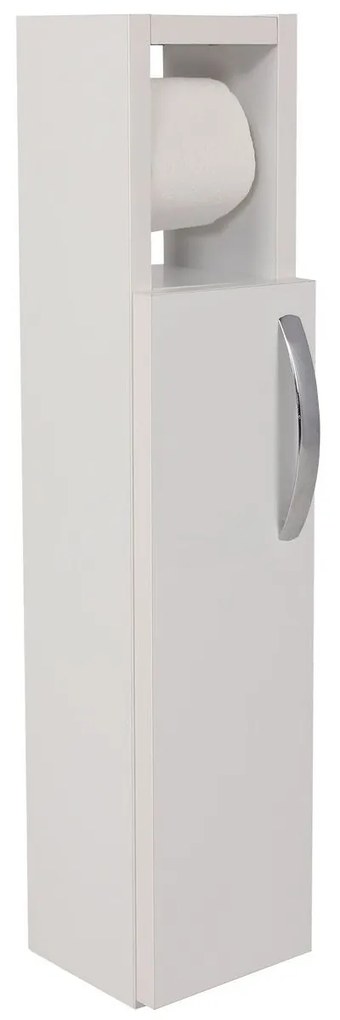 Armário de Casa de Banho Star – Branco – 15 cm x 65 cm x 12 cm