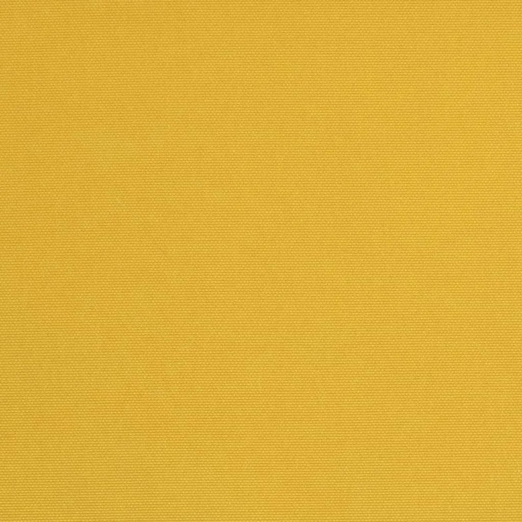 Guarda-sol de parede 290 cm amarelo