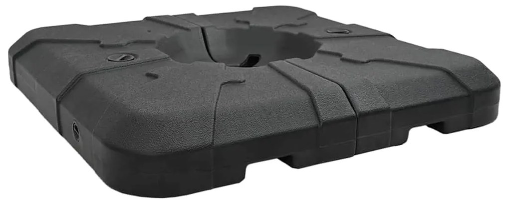Conjunto de Base de Guarda-chuva de 2 Peças: 110 kg de Areia ou 70 kg