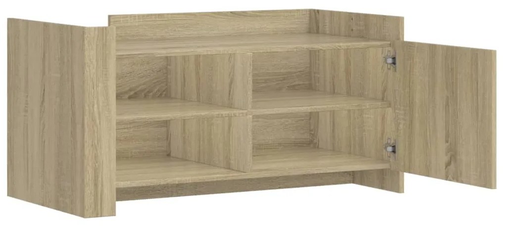 Mesa de centro 100x50x50cm derivados de madeira carvalho sonoma