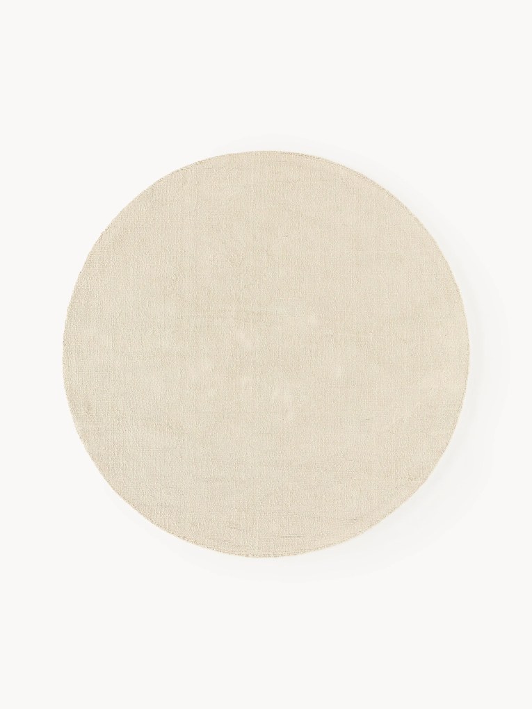 Tapete redondo em algodão artesanal Lora