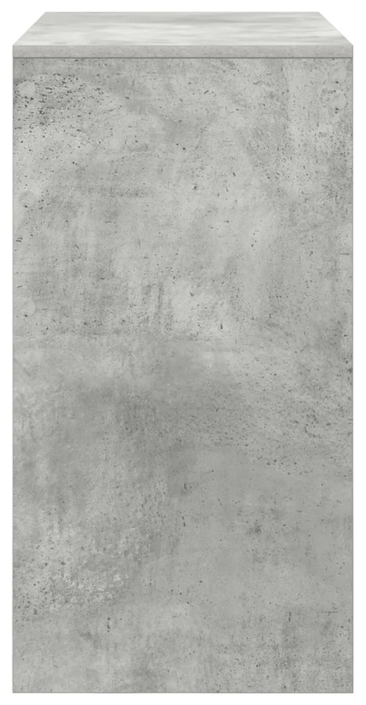 Escrivaninha Cinza concreto