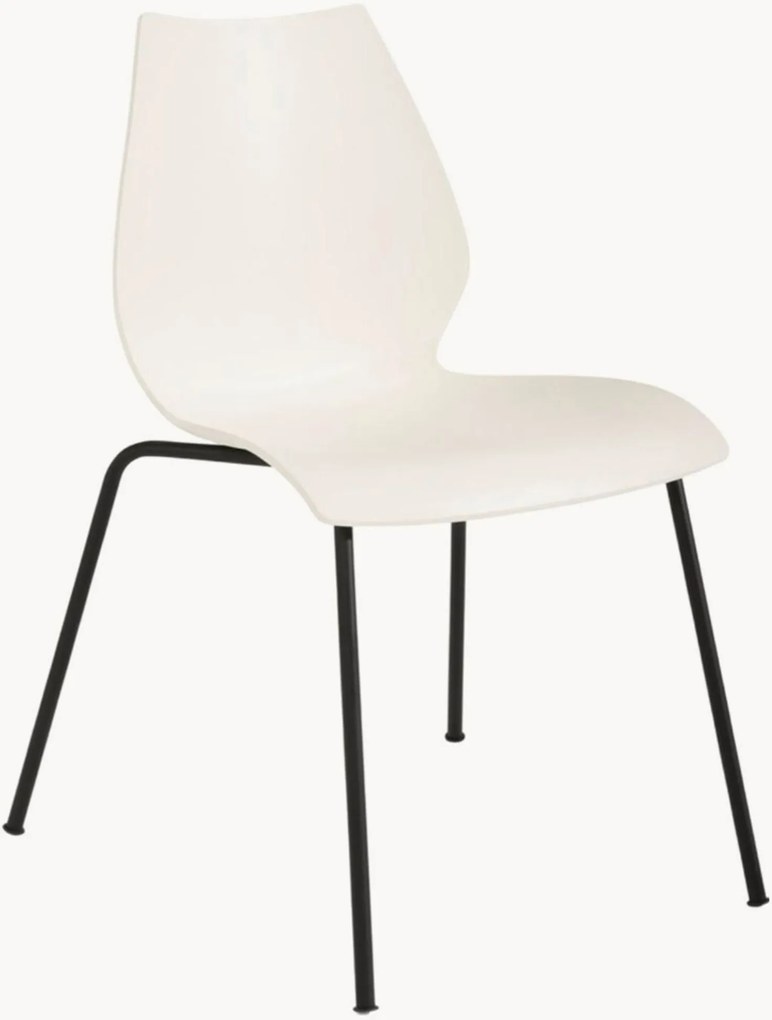 Cadeiras de jardim empilháveis Maui, conjunto de 2