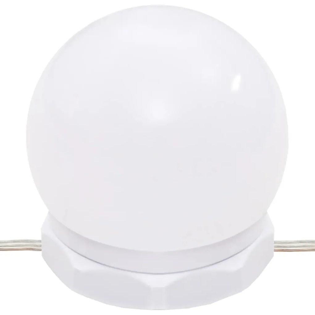 Toucador com LEDs 60x40x140 cm sonoma cinza
